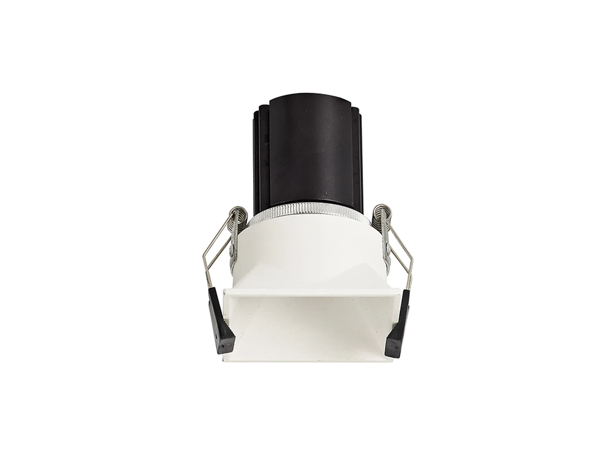 Biox 12 Tridonic Powered 12W 3000K 1200lm 36° CRI>90 LED Engine  White Square Fixed Recessed Spotlight; IP20 DM201942  Dlux Biox 12